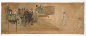 De Voordracht door Edwin Austin Abbey