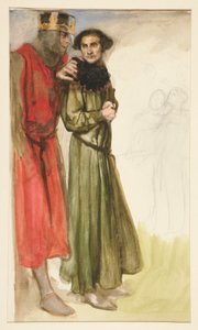 Onbekende Shakespeare scène (twee mannen)