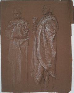 Niet-geïdentificeerde studie door Edwin Austin Abbey