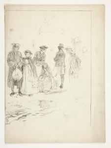 Ongedateerde illustratie bij Oliver Goldsmith