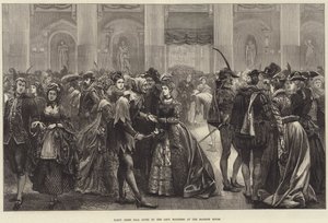 Verkleedbal gegeven door de Lady Mayoress in het Mansion House
