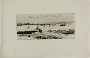 Boten in een haven