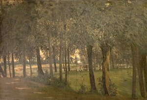 Onder de wilgen, Sunbury-on-Thames, Middlesex