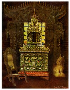 Aziatisch meubilair, 1911-1912 door Edwin Foley