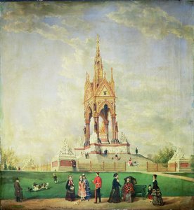 Het Albert Memorial, in Londen