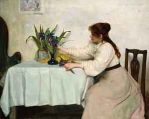 Het Rangschikken van de Irissen door Edwin Harris