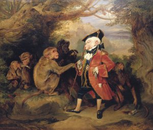 De Gereisde Aap door Edwin Henry Landseer