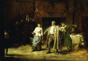De Minutemen door Edwin Howland Blashfield