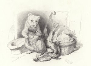 De Bedelaar door Edwin Landseer