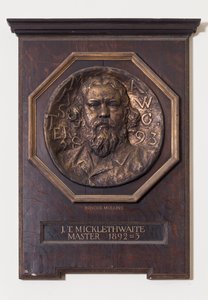 Medaille met John T. Micklethwaite, ca. 1893