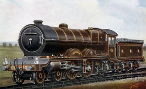 Over de Vierde Brug: De Aberdonian "Atlantic" type Locomotief voor de North British Railway