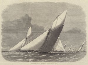 Cutterwedstrijd van de Royal London Yacht Club