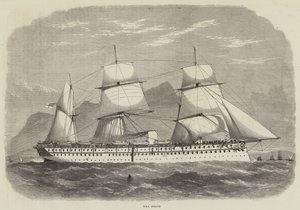 India en de Prins van Wales, HMS Serapis