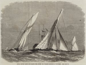 Royal London Yacht Club Match, de Sphinx en Volante ronden bij Southend