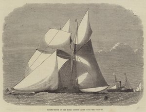 Zeilwedstrijd van de Royal London Yacht Club