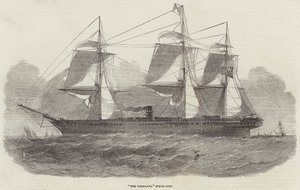 De Himalaya stoomschip