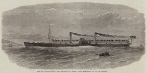 De nieuwe salon-stoomboot Iona, behorend tot Messers David Hutcheson en Company, uit Glasgow