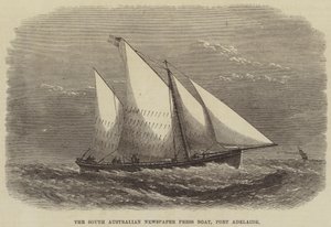 De Zuid-Australische Krantenpersboot, Port Adelaide door Edwin Weedon