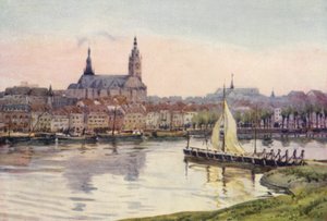 De Rijn: Nijmegen door Effie Jardine
