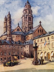 De Rijn: De kathedraal, Mainz, Mayence