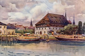 De Rijn: De Raadzaal, Konstanz door Effie Jardine
