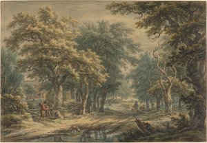 Bij Donderen, in de bossen van Drenthe door Egbert van Drielst