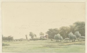 Landschap in de omgeving van Wageningen