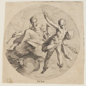 Juno, uit De drie godinnen door Egbert van Panderen