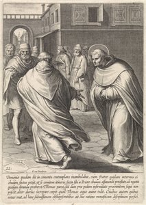 Thomas van Aquino in Bologna door Egbert van Panderen