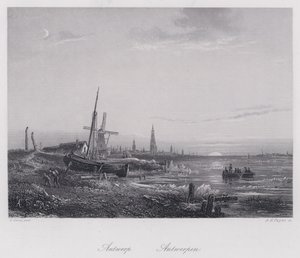 Antwerpen door Egidius Linnig