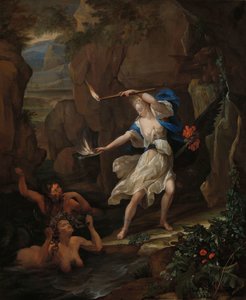 Circe Straft Glaucus door Scylla in een Monster te Veranderen