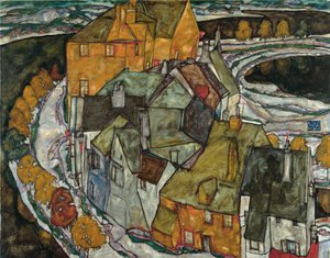 Crescent van Huizen II Eilandstad, 1915