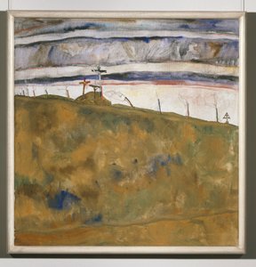 Kalvarienberg (schilderij op doek)