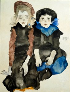 Kinderen door Egon Schiele