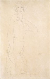 Naakt meisje, 1912