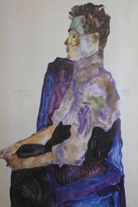 Portret van Anton Peschka, 1911
