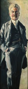 Portret van Leopold Czihaczek, 1907