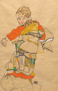 Portret van een Kind (Anton Peschka, Jr.)