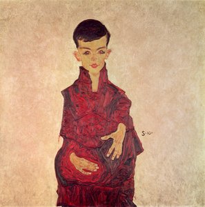 Rainerbub (Portret van Herbert Rainer, ongeveer 6 jaar oud) 1910