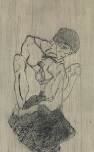 Verdriet door Egon Schiele