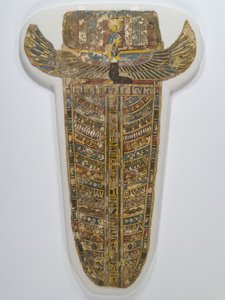 Beschilderde mummiebedekking (schort), 305-30 v.Chr.
