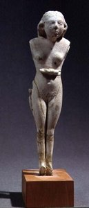 Statuette van een Naakte Vrouw, Thinite Periode, c.3100-2700 v.Chr. door Egyptian