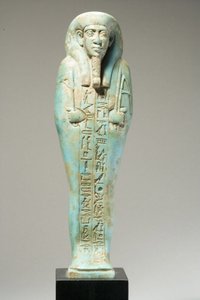 Ushabti-figuur voor Hor-Khebi, Late Dynastieke Periode, late 25e-vroege 26e Dynastie, ca.700-600 v.Chr.