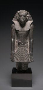 Standbeeld van Amenemhat III, ca. 1859-1814 v.Chr. door Egyptian 12th Dynasty