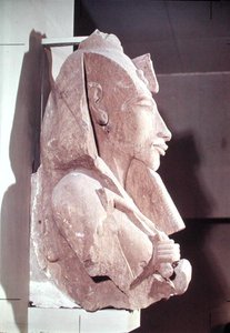Buste van Amenophis IV (Akhenaten) uit de Tempel van Amon, Karnak