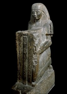 Egyptische antiquiteit: Ptahmose (of Ptahmes, Ptahmosis), opzichter van farao Amenhotep III (of Amenophis) 1390-1352 v.Chr. 18e dynastie door Egyptian 18th Dynasty