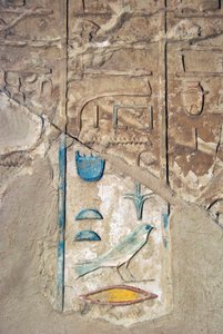 Egyptische oudheid: kleurrijke hiërogliefen. Graf van Kherouef (TT192) (18e dynastie) door Egyptian 18th Dynasty