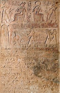 Egyptische oudheid: aanbiddingsscènes