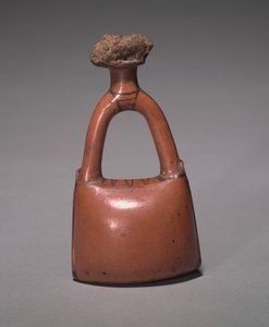 Fles in de vorm van een leren zak, Nieuwe Koninkrijk, ca. 1415-1381 v.Chr. door Egyptian 18th Dynasty