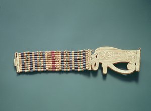 Flexibele kralenarmband, uit het Graf van Toetanchamon